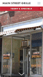 Mobile Screenshot of mainstgrilleputnam.com